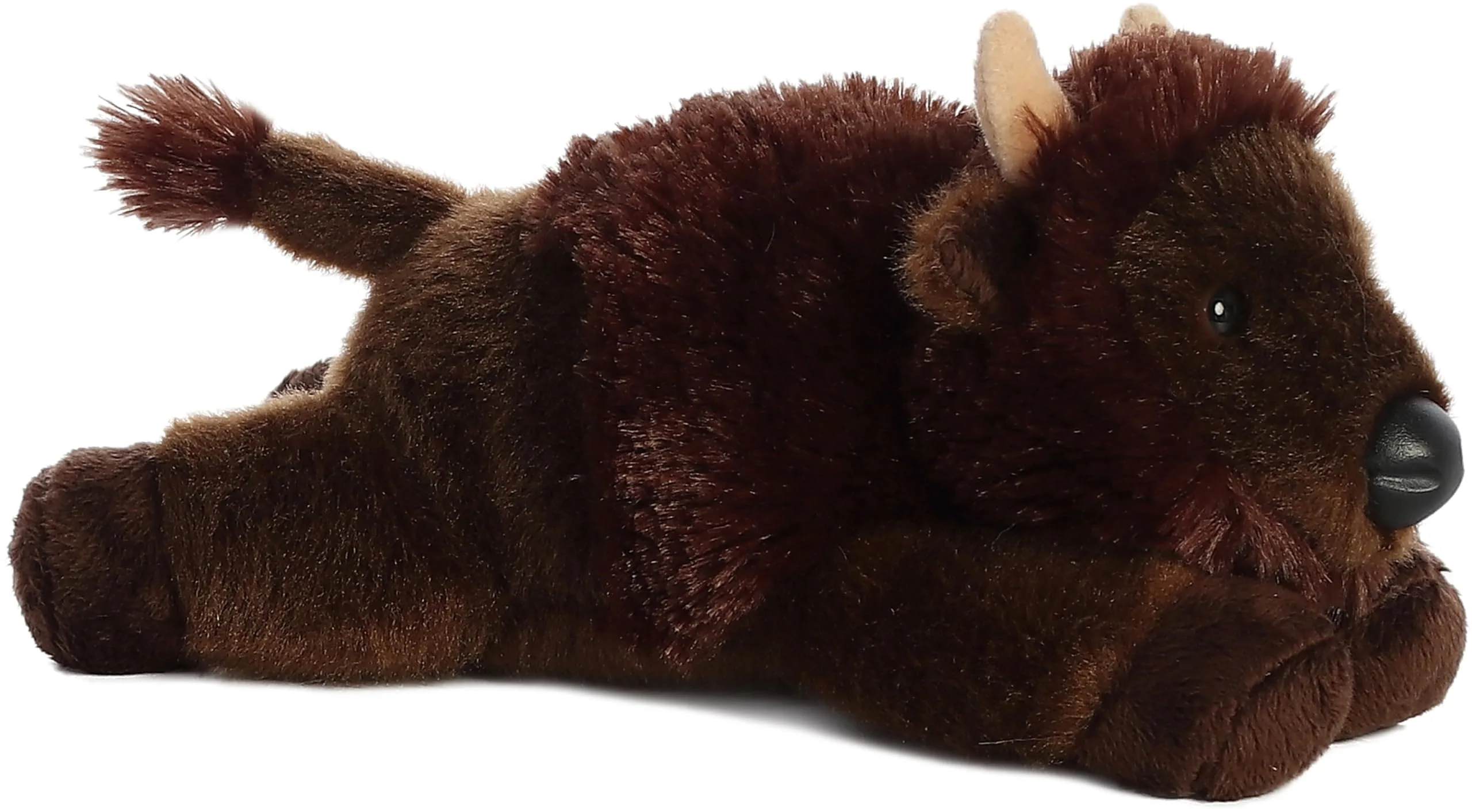 Aurora Adorable Mini Flopsie Plains Bison Stuffed Animal 20.3cm (8 Inches) | Soft & Cuddly Toy - main product image