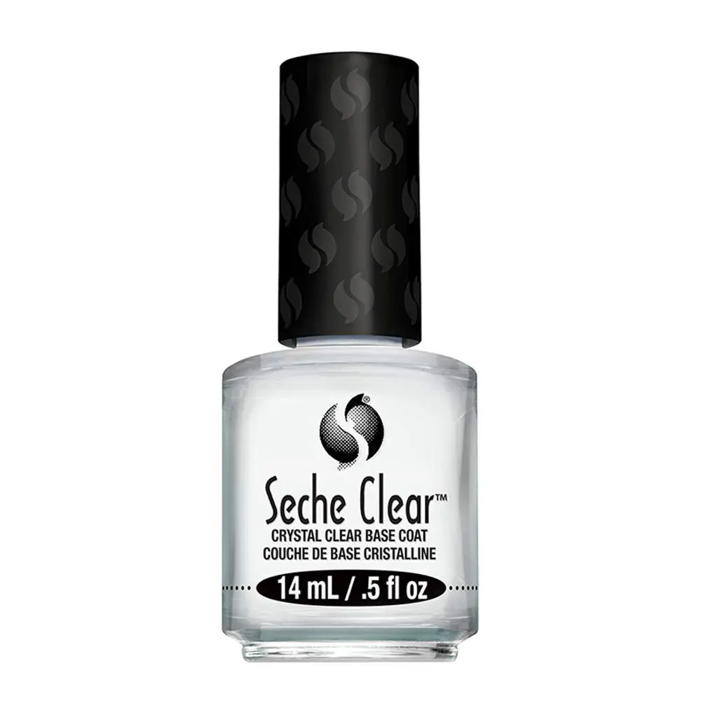 Seche Clear Base Coat 15ml (0.5 Fl Oz) | Professional Nail Prep for All Polish Types - main product image