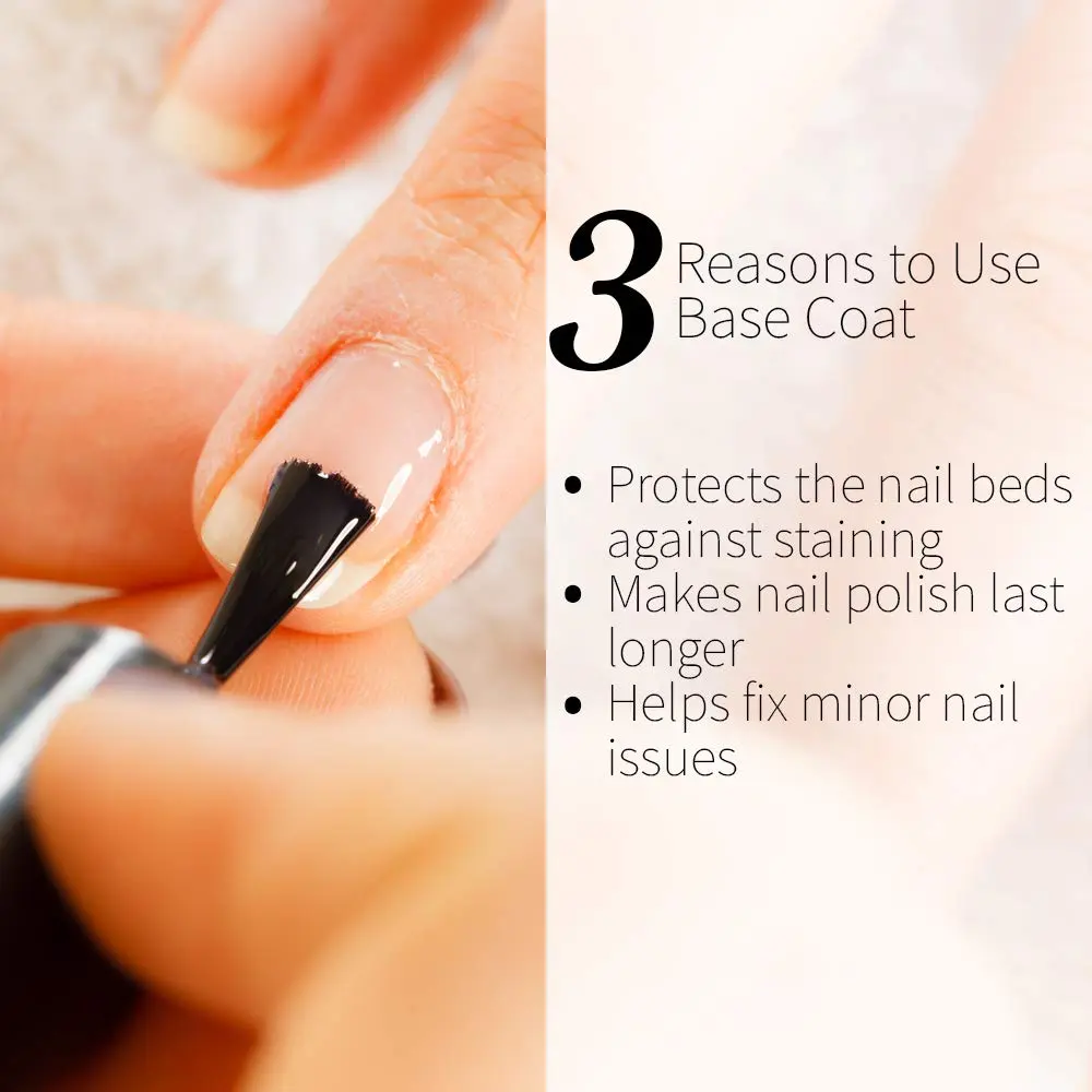 Seche Clear Base Coat 15ml (0.5 Fl Oz) | Professional Nail Prep for All Polish Types - view 5