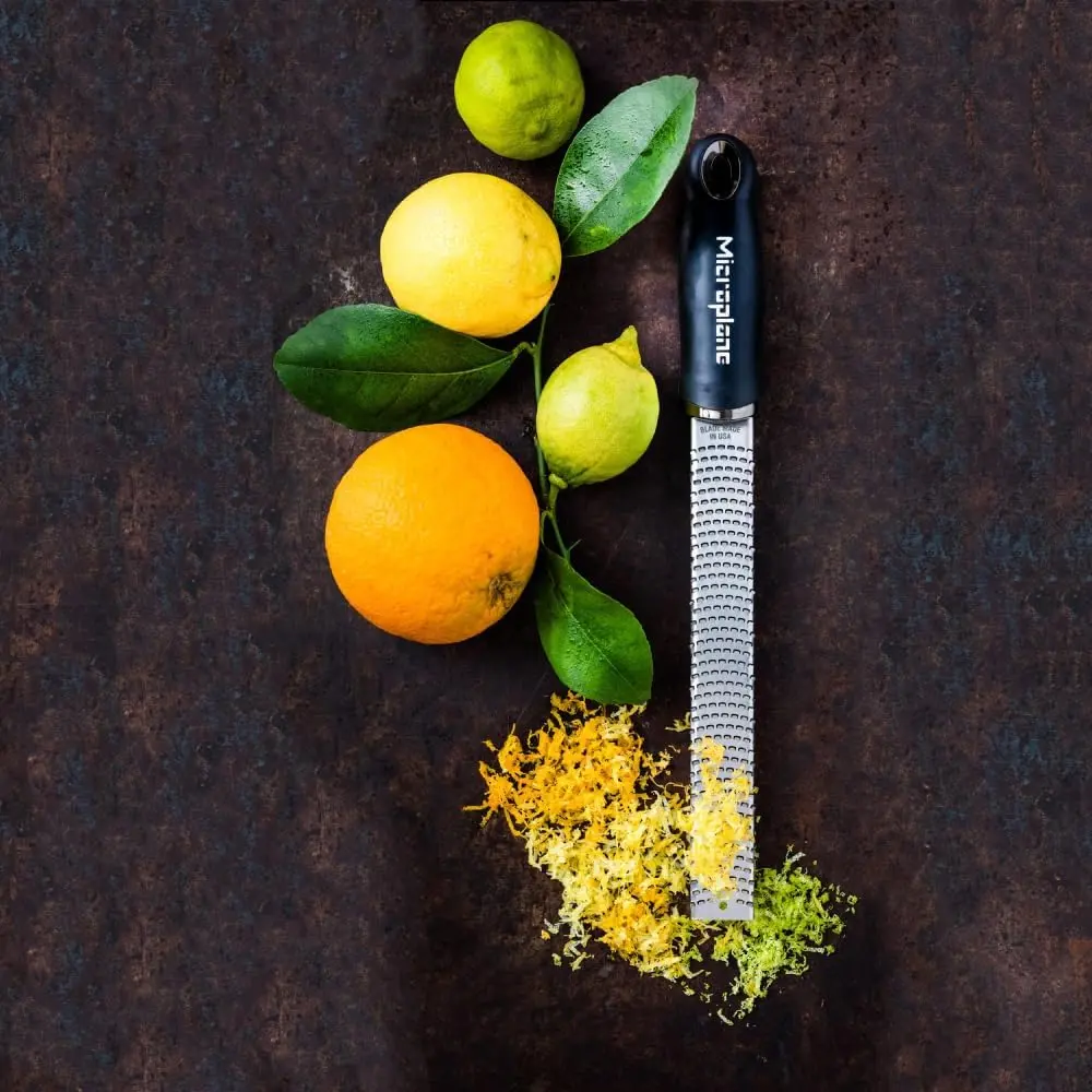 Microplane Premium Classic Series Zester Grater 110g (3.9oz) | Ultra-Sharp Stainless Steel Blades for Citrus, Cheese, Ginger - view 5