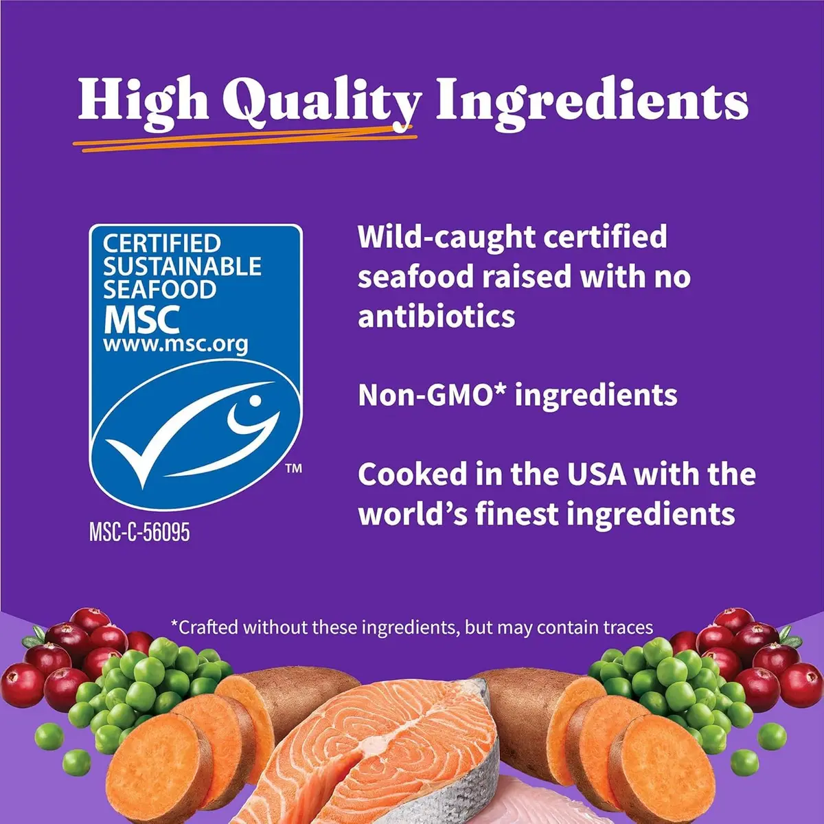 Halo Holistic Dry Cat Food, Wild-Caught Salmon & Whitefish Recipe, 1 Count (Pack of 1) | Complete Adult Cat Nutrition - view 7