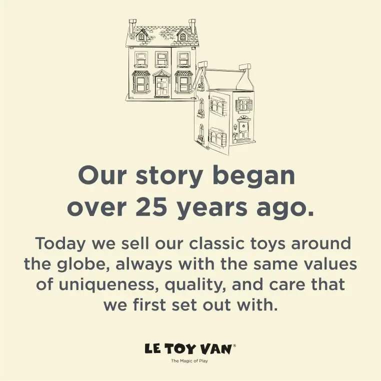 Le Toy Van London Car Set Premium Wooden Toys for Kids Ages 3 Years & Up (TV267), 7-pk | London-Themed Wooden Vehicles - view 8