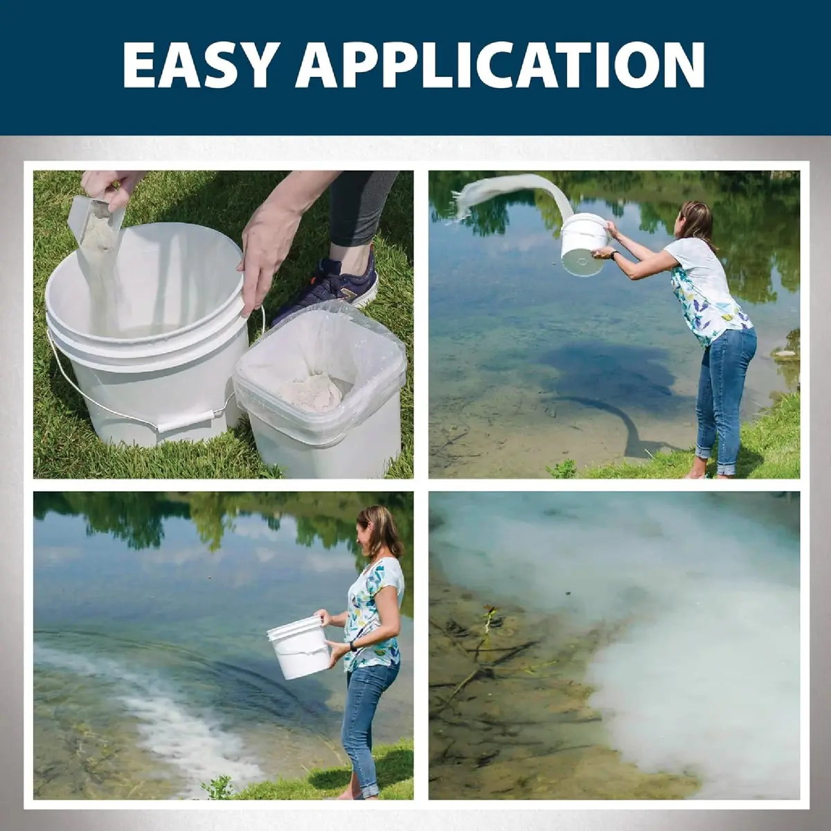 Airmax EcoBoost PRx Natural Pond Water Clarifier Binds Phosphates 10 lb | Safe, Natural Water Treatment for Ponds - view 5