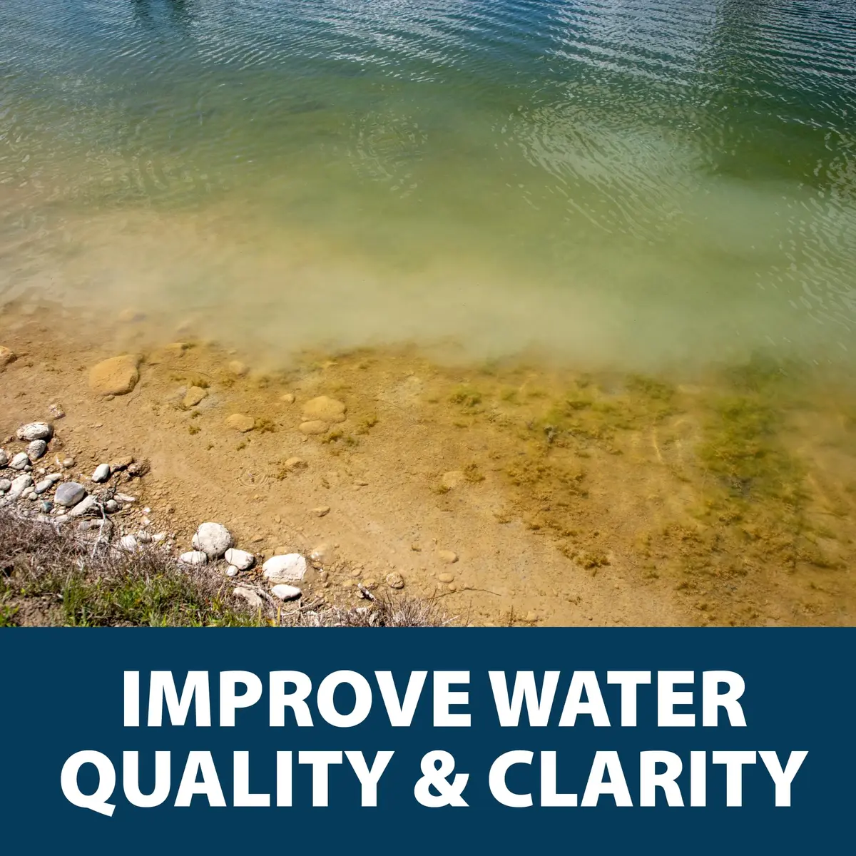 Airmax EcoBoost PRx Natural Pond Water Clarifier Binds Phosphates 10 lb | Safe, Natural Water Treatment for Ponds - view 9