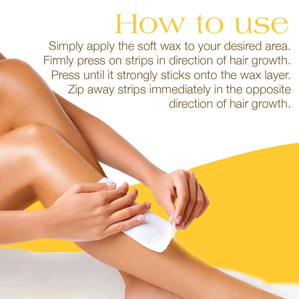 GIGI Bleached Muslin Epilating Roll Waxing Strips 3.25in x 100Yards | Precise, Soft & Hygienic Hair Removal - view 5