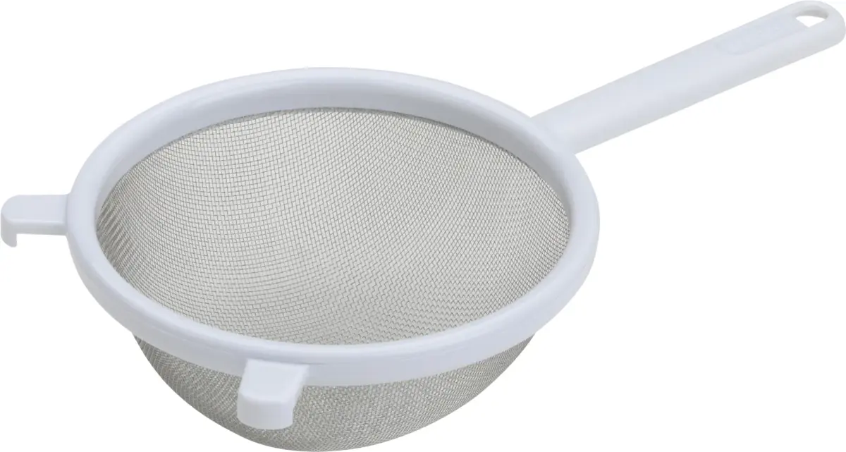 GoodCook 5.5-inch Fine Mesh Strainer with Handle | Stainless Steel Kitchen Sieve for Sifting, Rinsing, and Draining - main product image