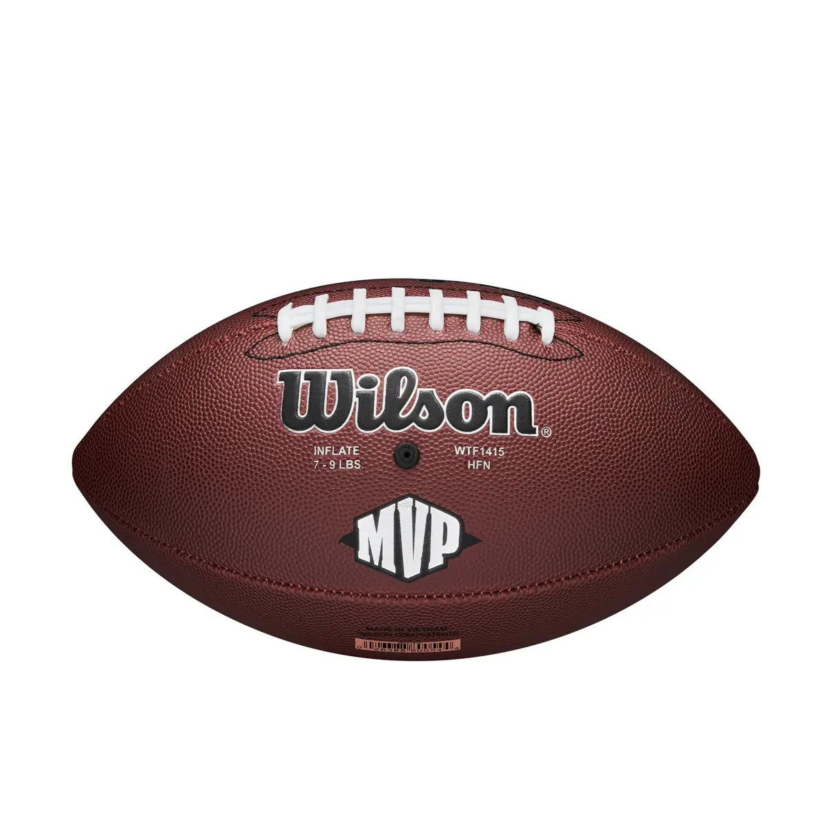 Wilson NFL MVP Football Junior Size Brown | Official NFL Football for Youth Ages 9-12 - view 3