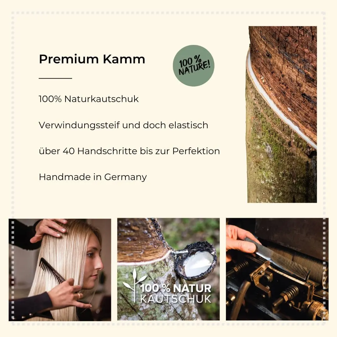 Hercules Sägemann Detangling Comb 23 cm (9.06 in) | Seamless Glide for All Hair Types - view 5
