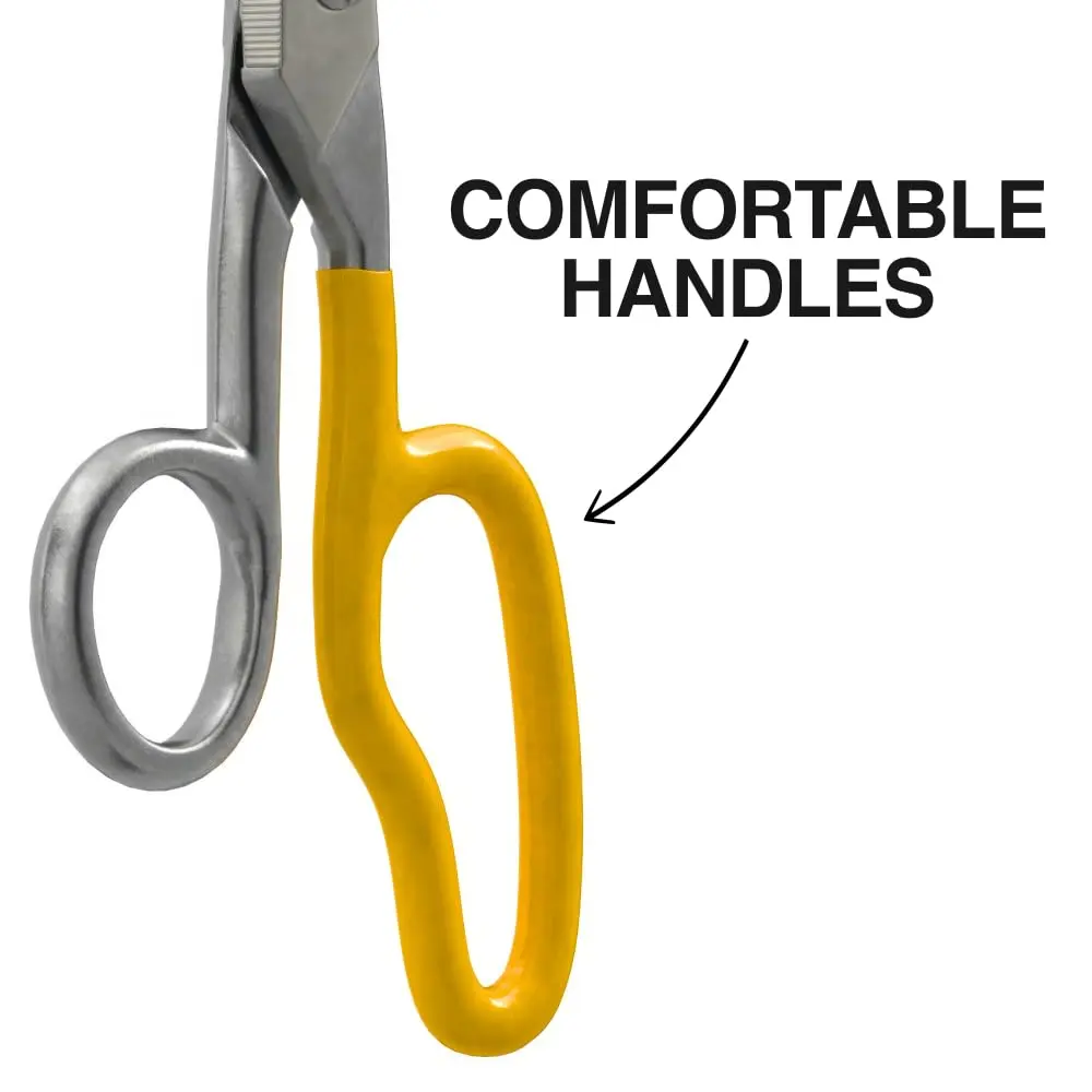 Klein Tools 2100-8 Free-Fall Electrician Snips 6.25-Inch Stainless Steel Heavy-Duty - view 4