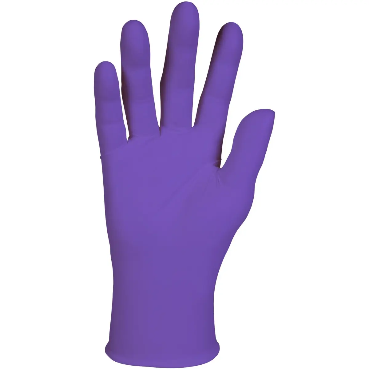 Halyard Health Professional 55082 Purple Nitrile Exam Gloves, 242 mm (9.5") Length, Medium, Box of 100 | Medical Grade Nitrile Gloves for Professionals - view 2