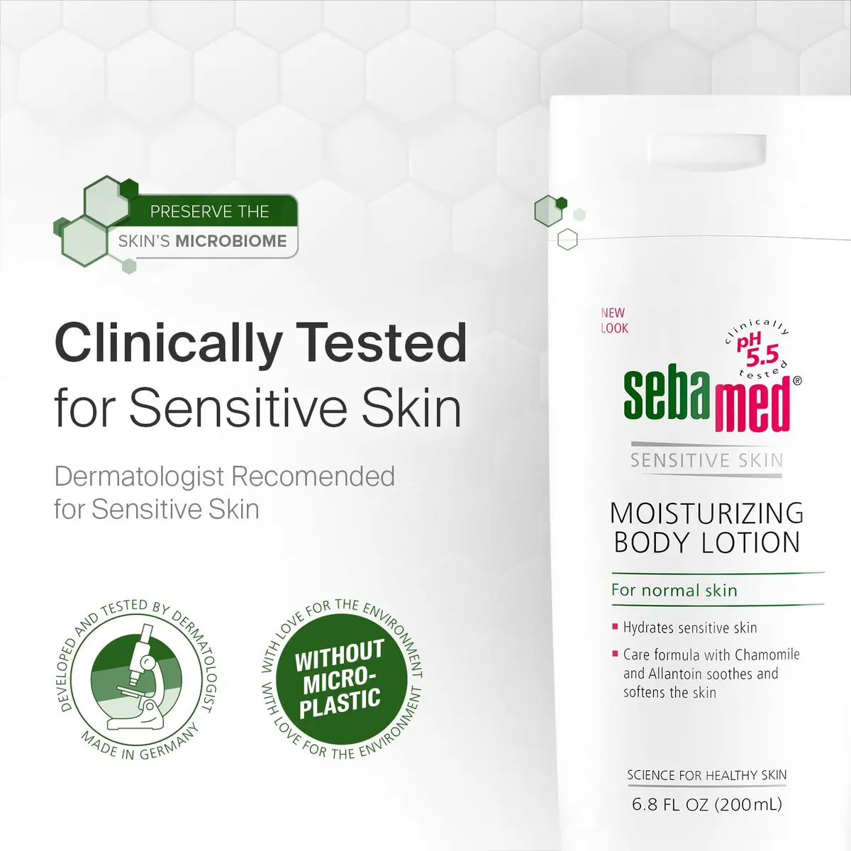 Sebamed Moisturizing Body Lotion for Sensitive Skin pH 5.5 | Hypoallergenic & Soothing (200ml) - view 6