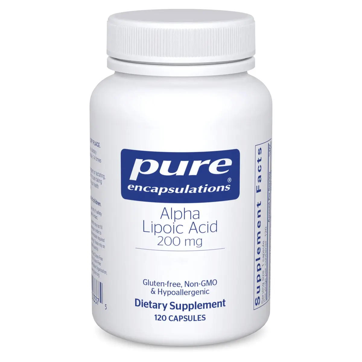 Pure Encapsulations Alpha Lipoic Acid 200 mg | Supports Energy & Nerve Health - main product image