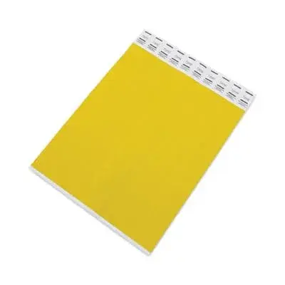 Advantus Tyvek Numbered Wristbands Yellow 100-Pack | Crowd Management Solution - view 3