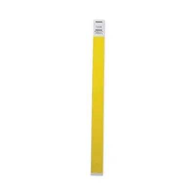 Advantus Tyvek Numbered Wristbands Yellow 100-Pack | Crowd Management Solution - view 5