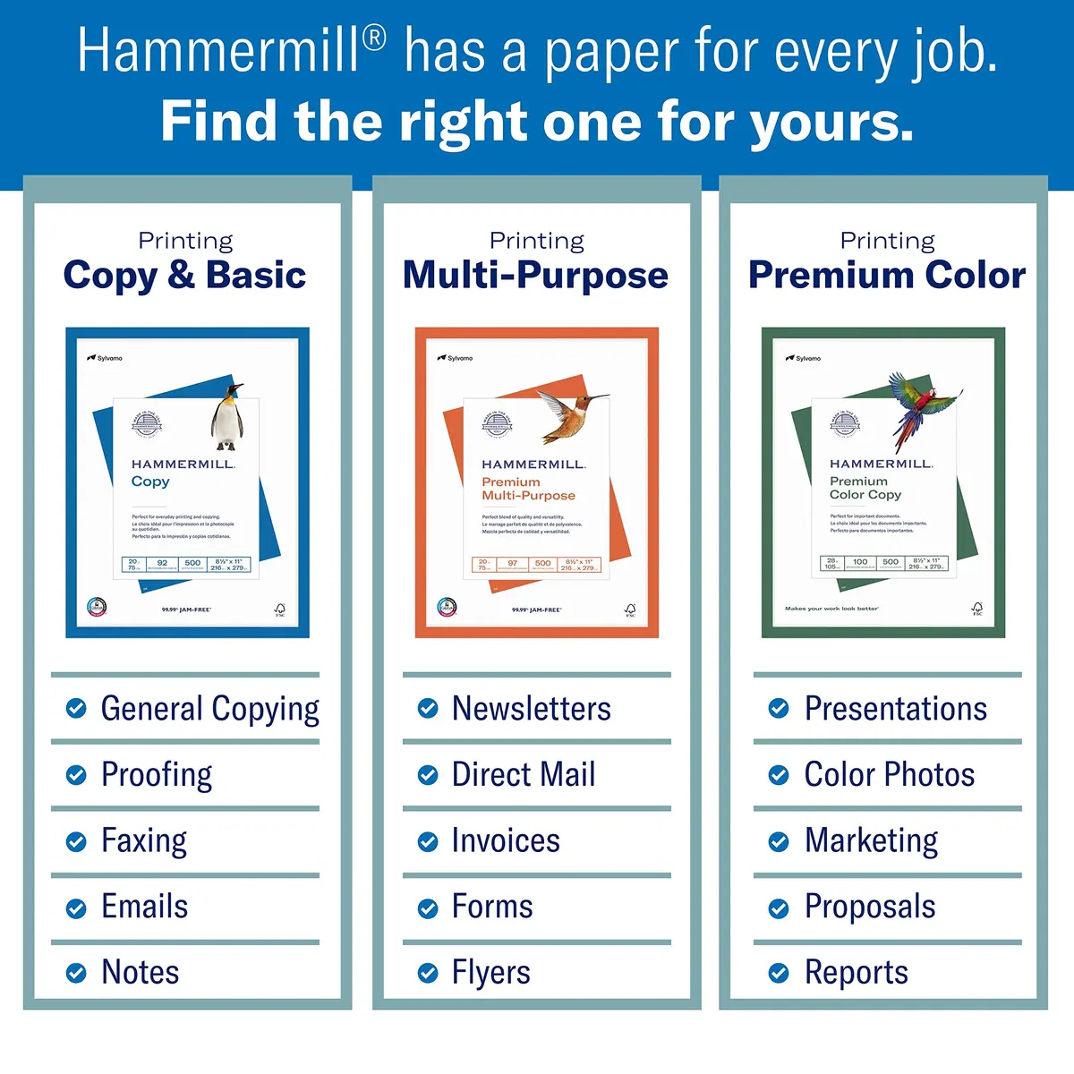 Hammermill Green Printer Paper, 20 lb Ledger 11 x 17-inch (500 Sheets) | Smooth Surface, 30% Recycled Fiber - view 4