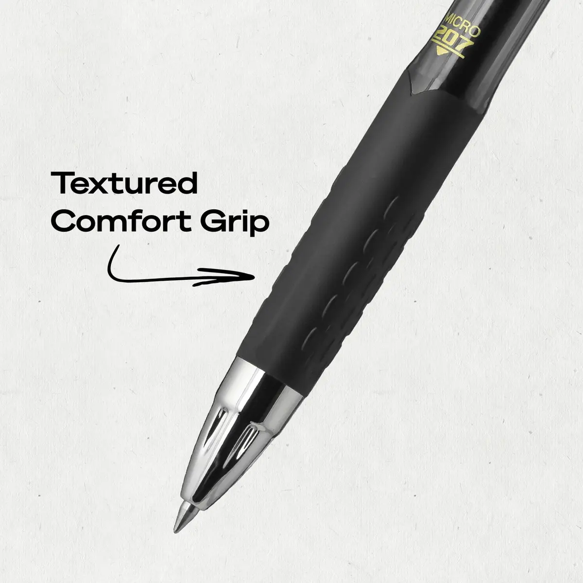 Uni-Ball 207 Gel Pens, 0.5mm Micro Point, Retractable, 12 Pack | Precise, Water-Resistant Ink - view 4