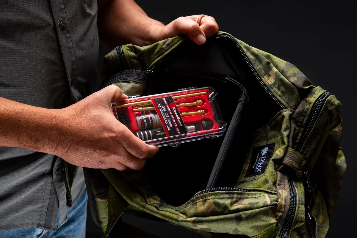 KleenBore Multi-Pistol Cleaning Kit .38/.40/.45 Caliber with Brass Rod & CLP | 8 oz (227 g) - view 5