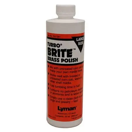 Lyman Turbo Brite Brass Polish 570ml (20-Ounce) | Serious Shooters & Reloaders Trust - view 2