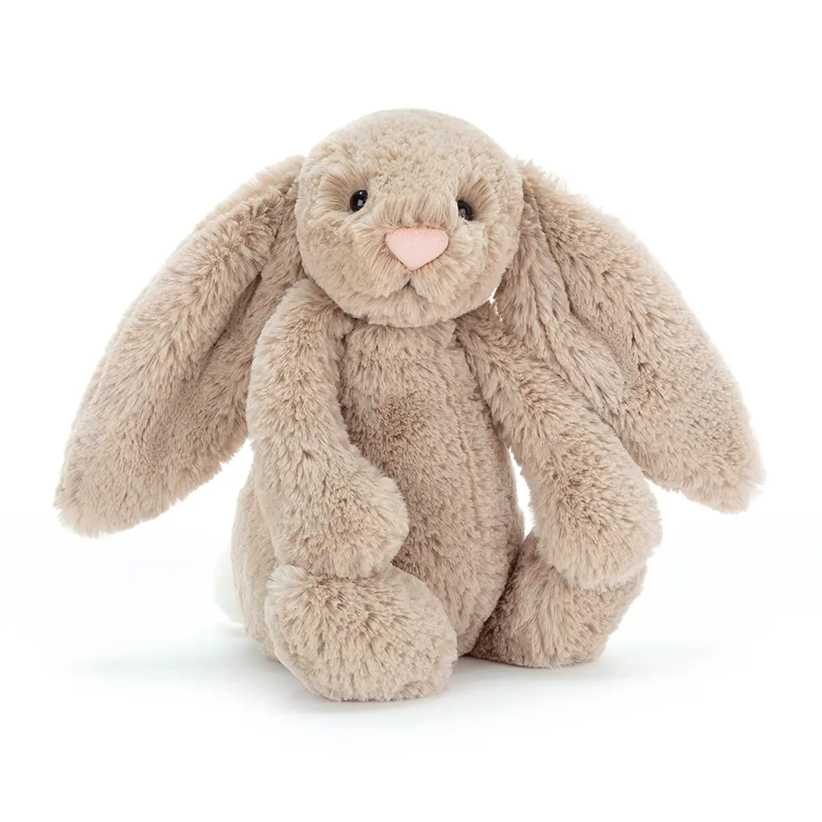 Jellycat Bashful Beige Bunny Stuffed Animal, Medium, 12 Inches | Super-soft plush for cuddles - main product image