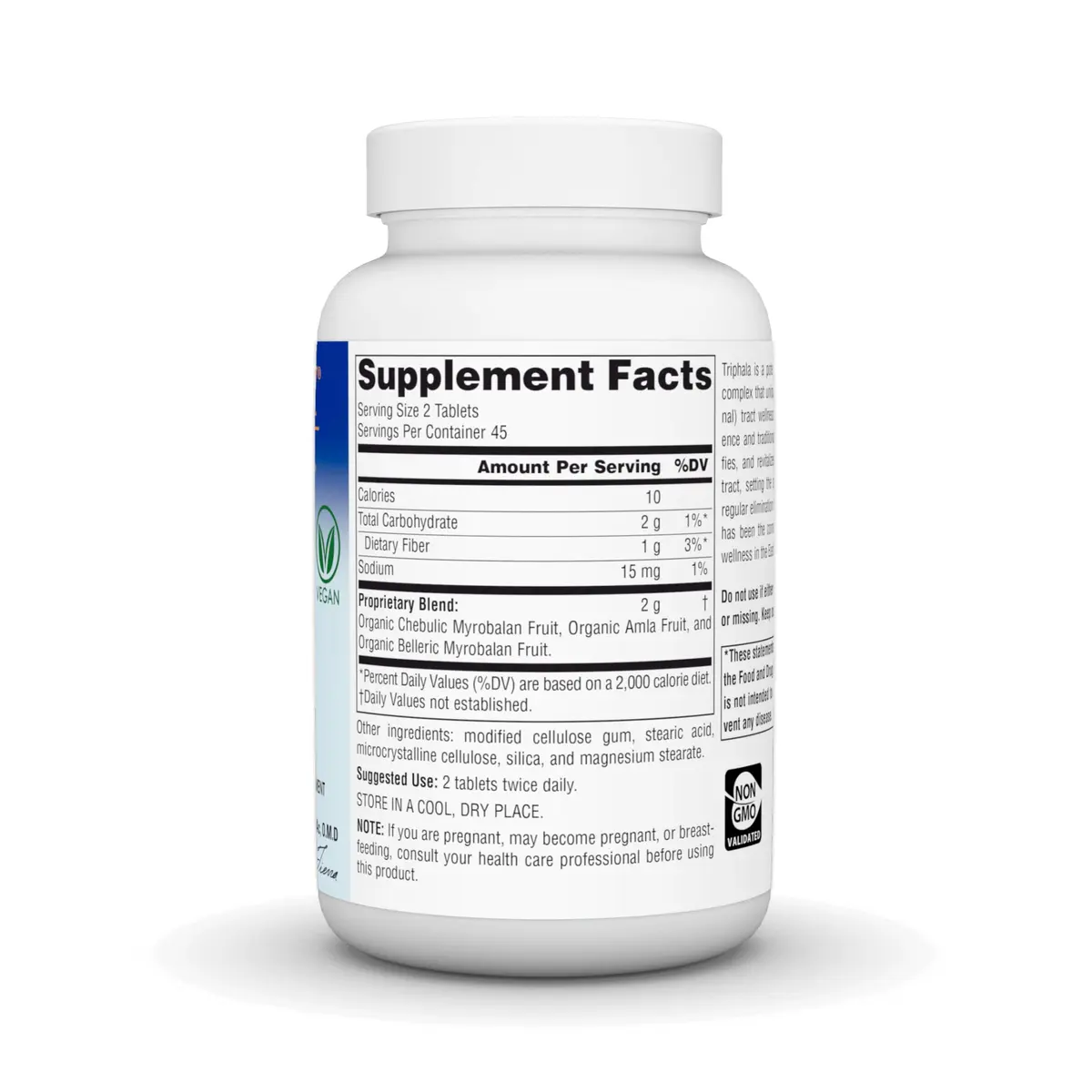Planetary Herbals Triphala 90 Tablets | Ayurvedic Herbal Formula for Digestive Support - view 3