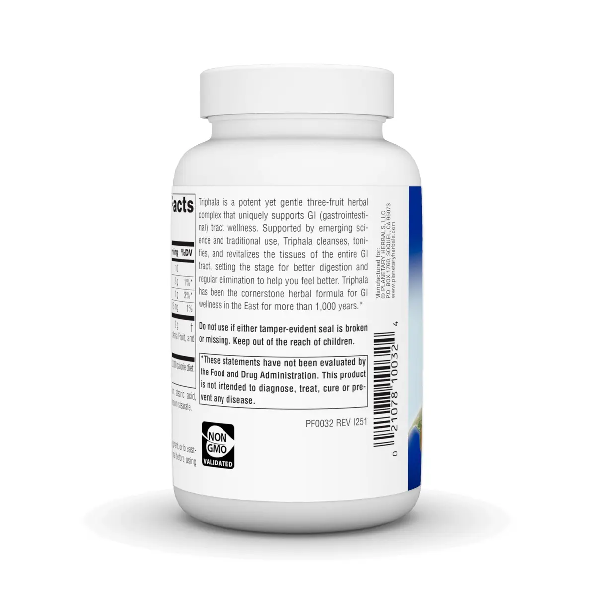 Planetary Herbals Triphala 90 Tablets | Ayurvedic Herbal Formula for Digestive Support - view 4