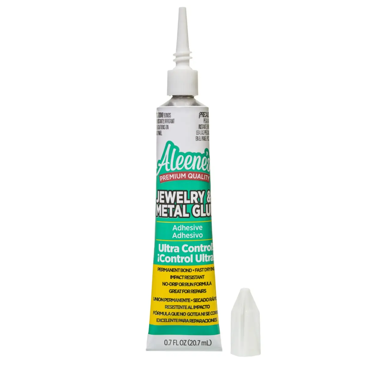 Aleene's Jewelry & Metal Glue 20.7ml (0.7 oz) | Instant Adhesive for Permanent Bonds - view 2