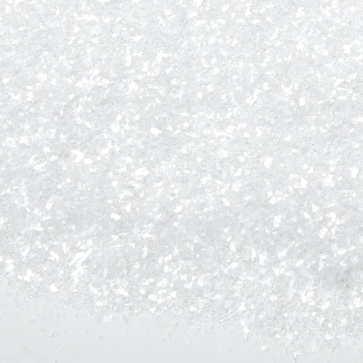 FloraCraft Diamond Dust Glitter 3 oz (88.7 ml) Clear Glass | Fine Ground Glass Sparkle for Crafts - view 2