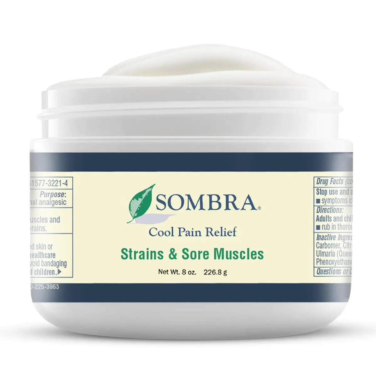 Sombra Cool Pain Relief Gel 8 oz for Sprains, Sore Muscles & Recovery - main product image