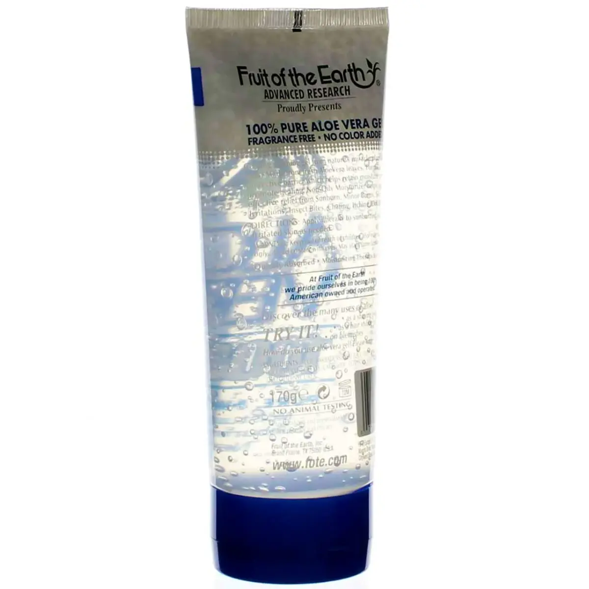 Fruit of the Earth Aloe Vera Gel 12 oz (355 ml) | Cooling & Soothing for Sun-Exposed Skin - view 5