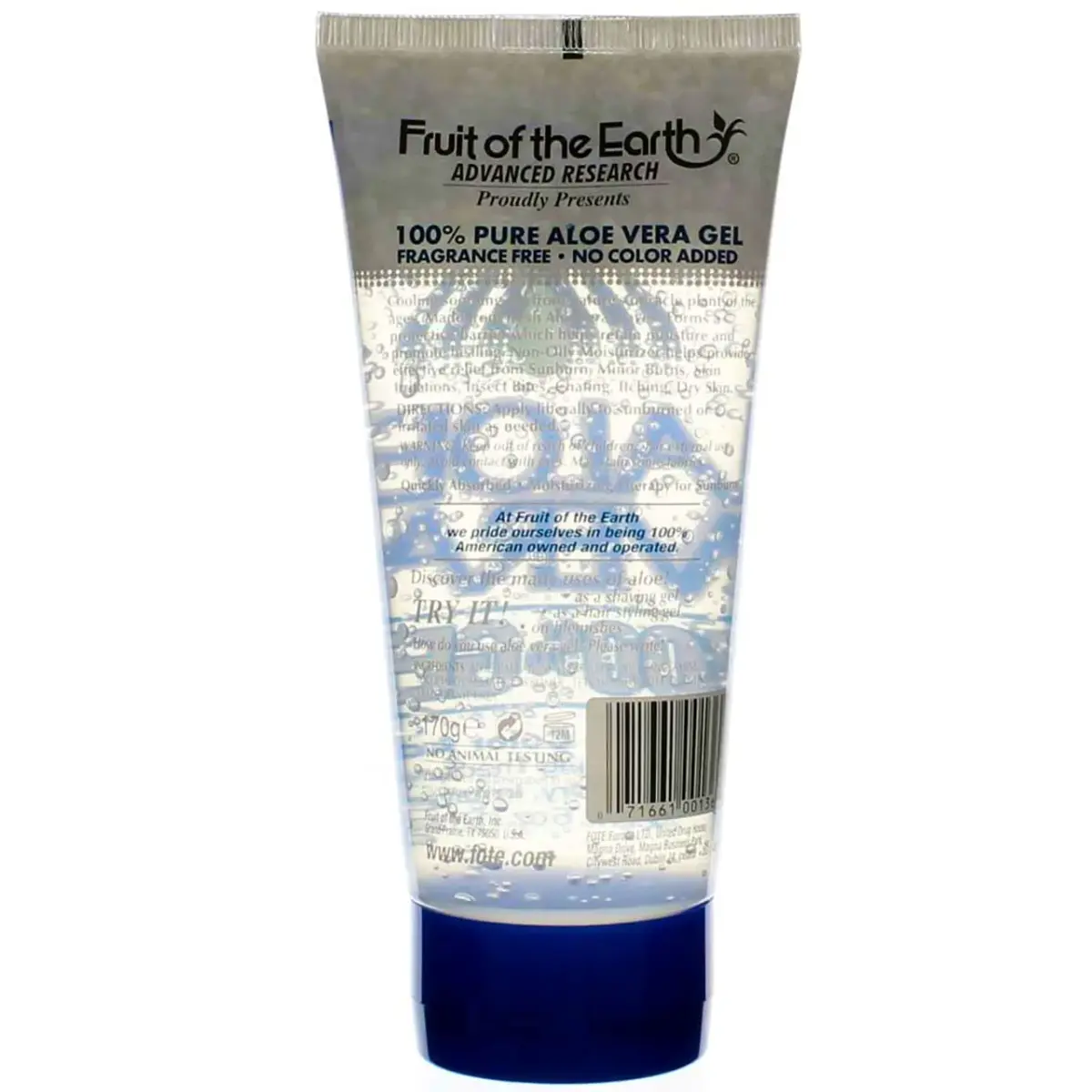 Fruit of the Earth Aloe Vera Gel 12 oz (355 ml) | Cooling & Soothing for Sun-Exposed Skin - view 3