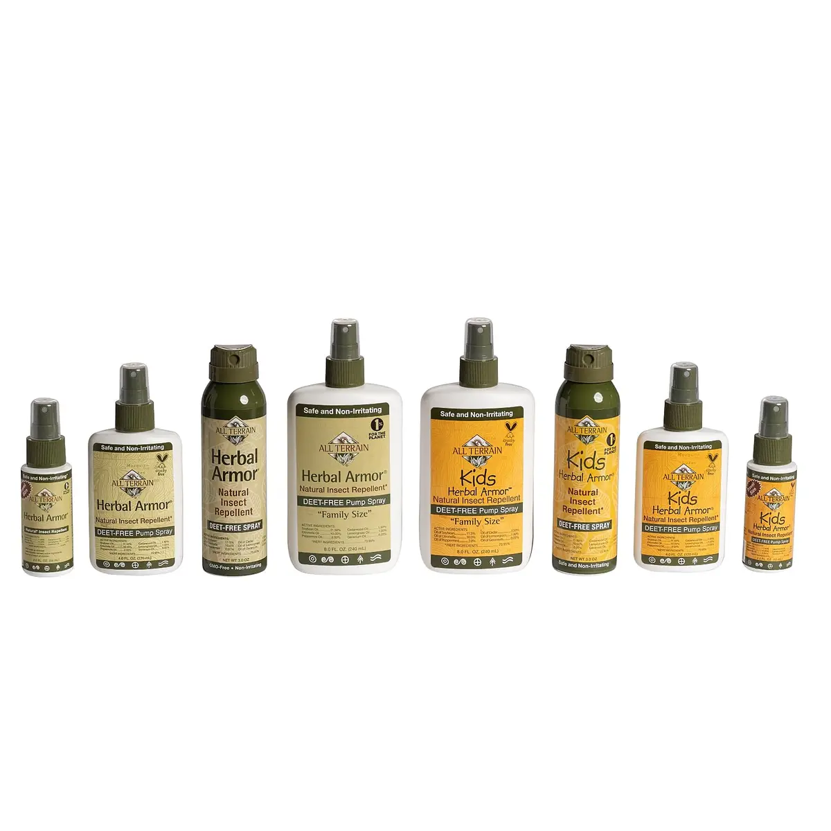 All Terrain Herbal Armor DEET-Free Pump Spray 2 oz. Travel Size | Plant-Based Mosquito & Bug Protection - view 7