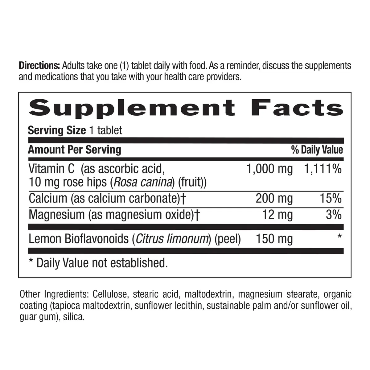 Country Life Buffered Vitamin C 1000 mg with Bioflavonoids | Supports Immune & Gut Health - view 5