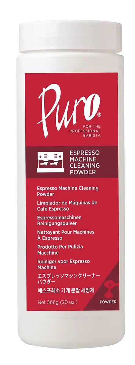 Urnex Puro Caff Espresso Machine Cleaning Powder 566g | Buildup & Residue Removal for Commercial & Home Use - main product image