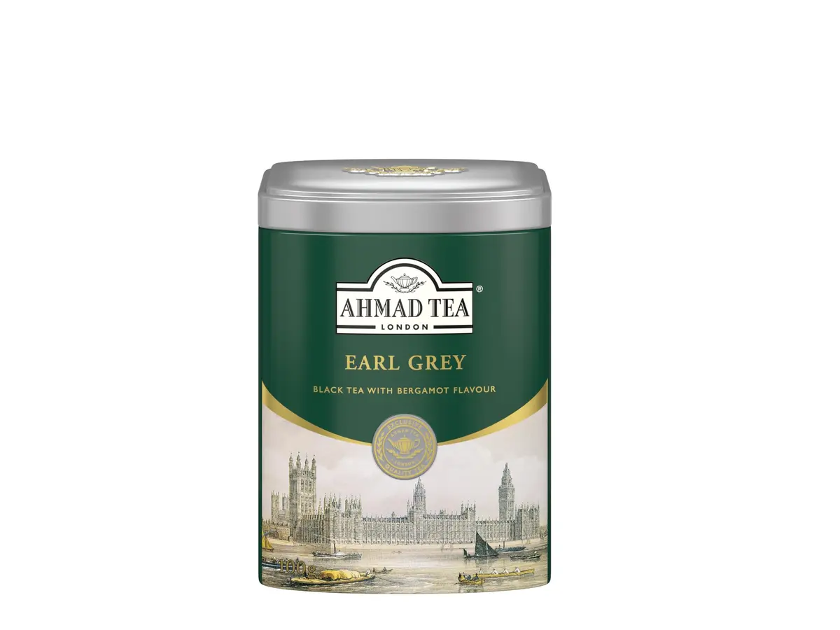 Ahmad Tea Earl Grey 100g | Award-Winning, Brisk & Citrusy, Imported from Malawi & Kenya - main product image