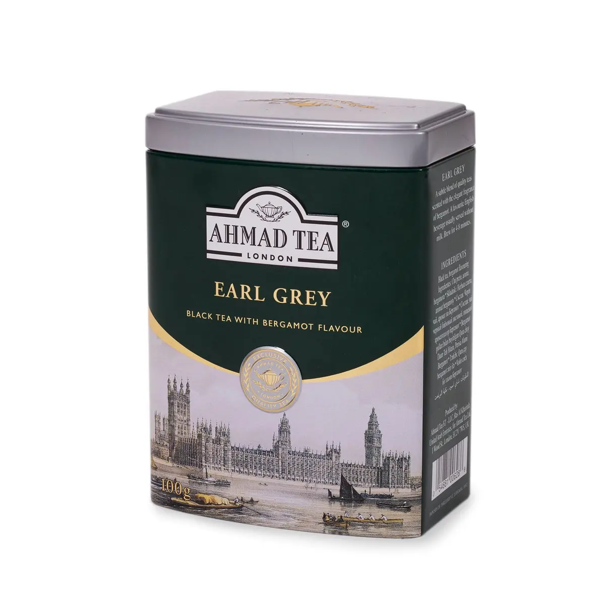 Ahmad Tea Earl Grey 100g | Award-Winning, Brisk & Citrusy, Imported from Malawi & Kenya - view 2