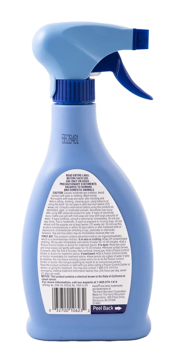 Hartz UltraGuard Flea and Tick Dog Spray 473ml (16 Fl Oz) | Kills and Repels Fleas and Ticks - view 2