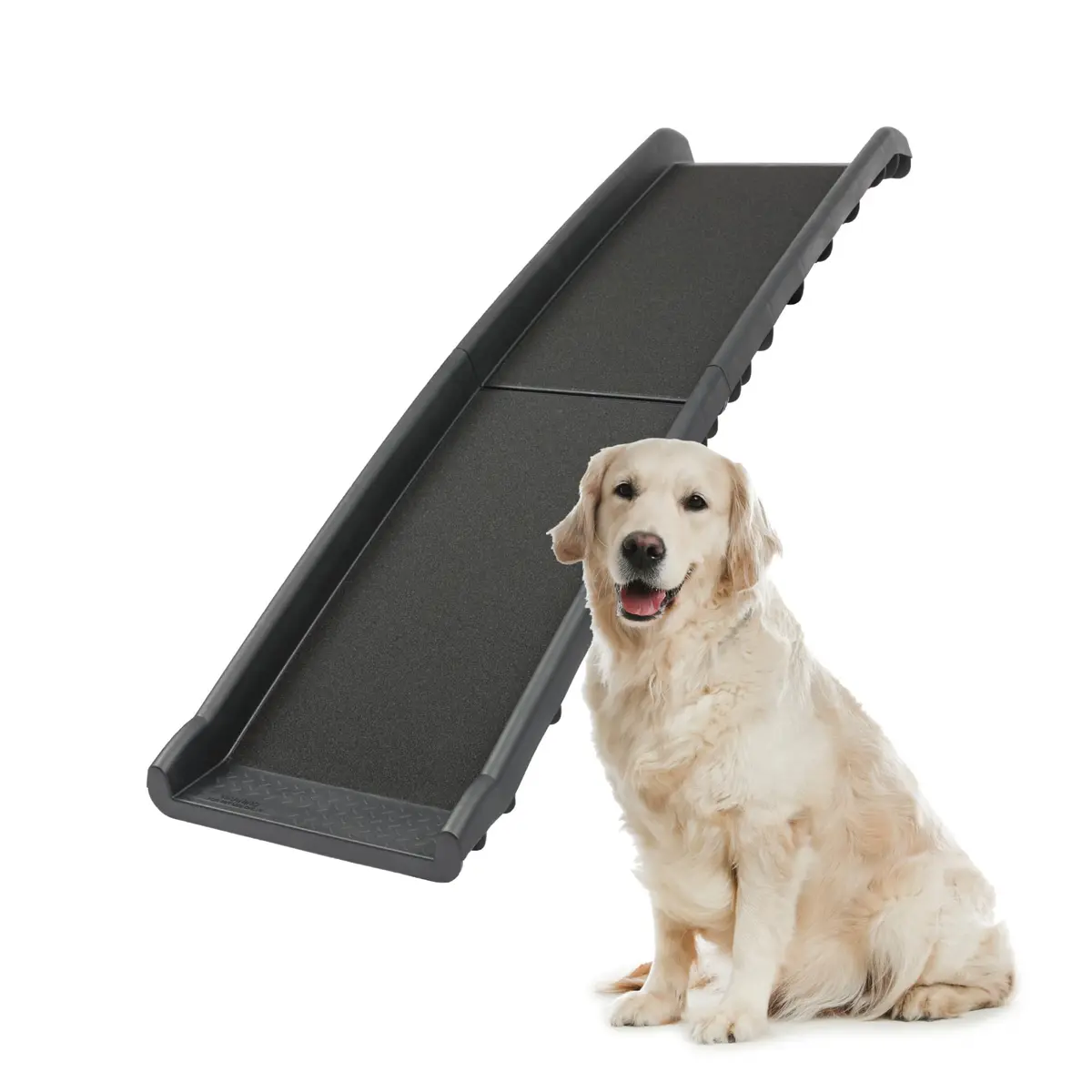 PetSafe Folding Dog Ramp Supports 150 lbs | Portable, Foldable, High-Traction - main product image