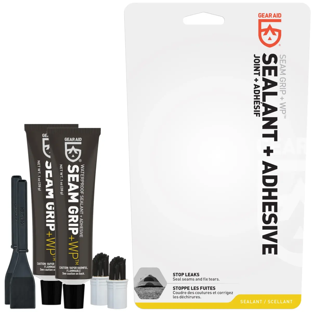 GEAR AID Seam Grip WP Waterproof Sealant and Adhesive 28ml (1 oz) | Seals 12 ft of Seams - main product image
