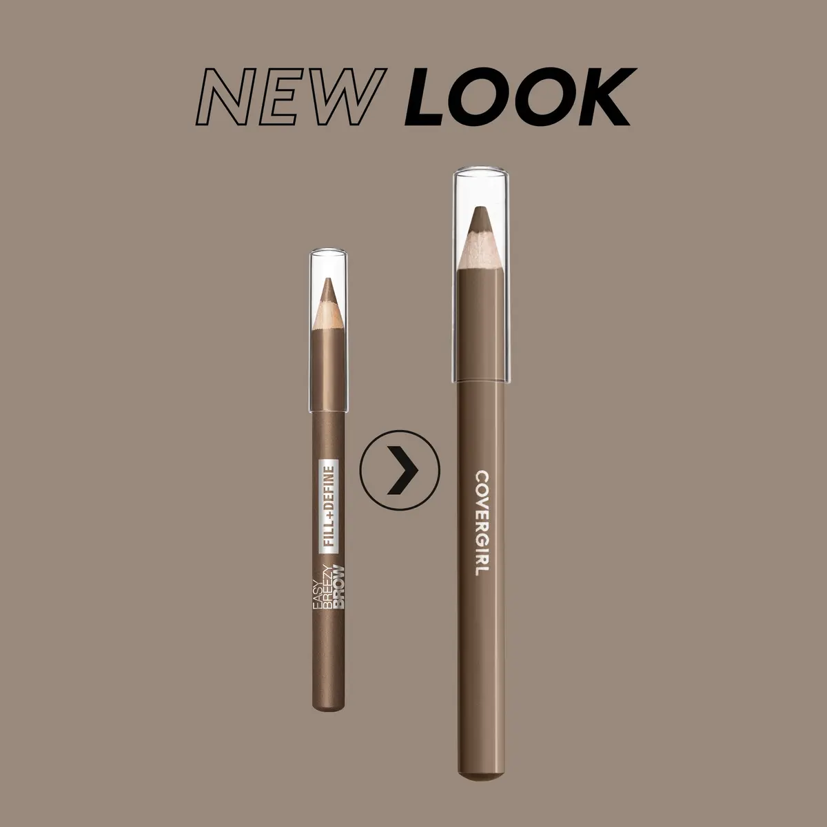 COVERGIRL Easy Breezy Brow Fill + Define Brow Pencil 2-pack | Long-Lasting, Deeply Pigmented, Cruelty-Free - view 2