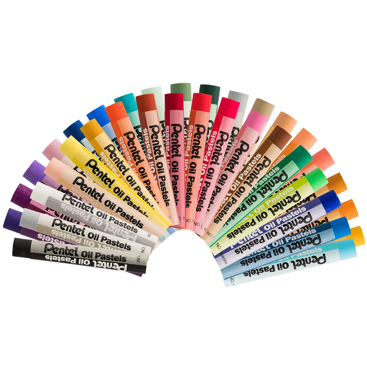 Pentel Arts Oil Pastel Set, Assorted Colors, Set of 36 | Blendable Artist Quality - view 2