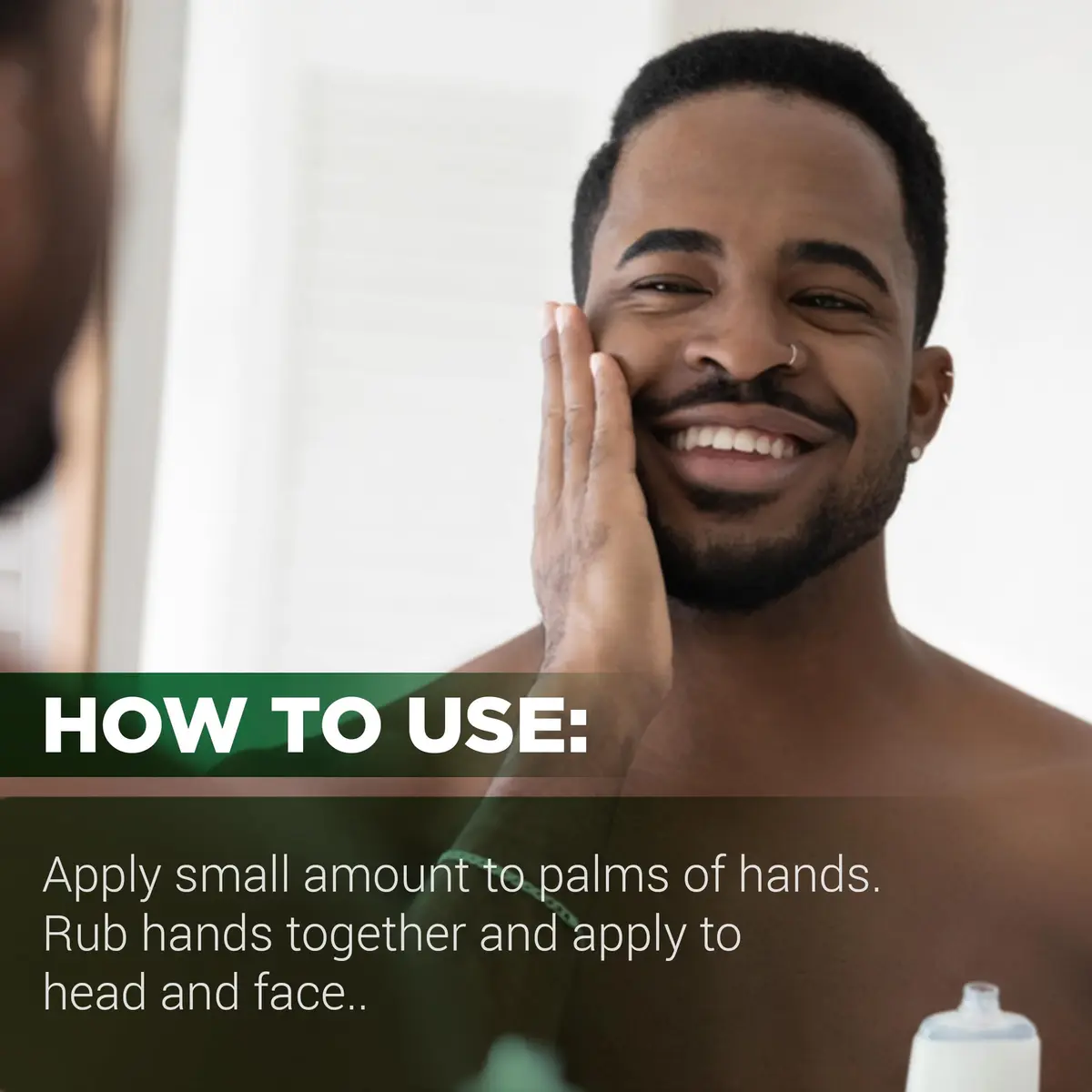 Clubman Jeris Osage Rub Hair Tonic for Men 414ml (14 fl oz) | Refreshing Scalp Treatment with Menthol & Eucalyptus - view 5