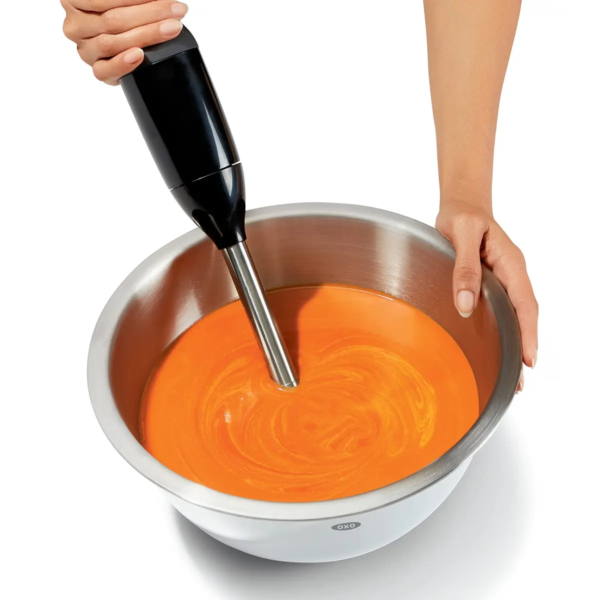 OXO Good Grips Stainless Steel Mixing Bowl Set - 3-Piece, 1.9L (1.5qt) / 2.8L (3qt) / 4.7L (5qt) | Nesting Bowls for Baking & Cooking - view 7