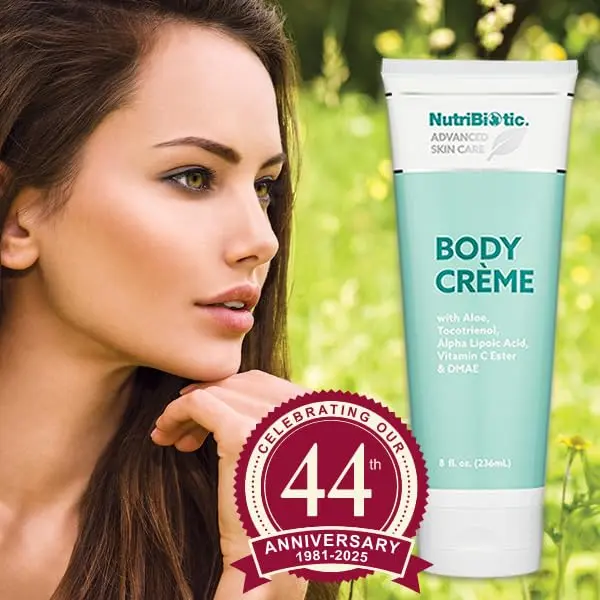 NutriBiotic Advanced Skin Care Body Crème 8 Fl Oz | Nourishing for Soft & Silky Skin, Vegetarian & Paraben-Free - view 6
