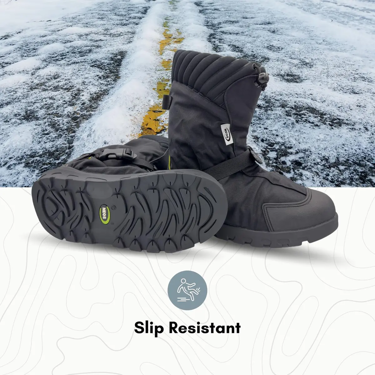 NEOS Waterproof Insulated Winter Boot Covers | Heavy-Duty Snow & Water Protection (70-120 chars) - view 3