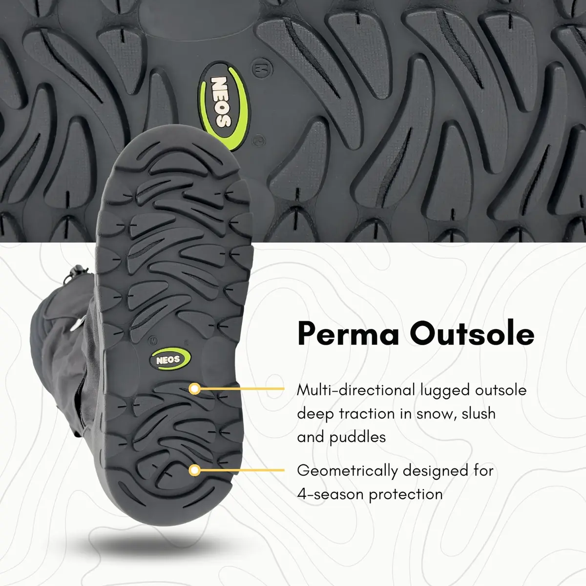 NEOS Waterproof Insulated Winter Boot Covers | Heavy-Duty Snow & Water Protection (70-120 chars) - view 4