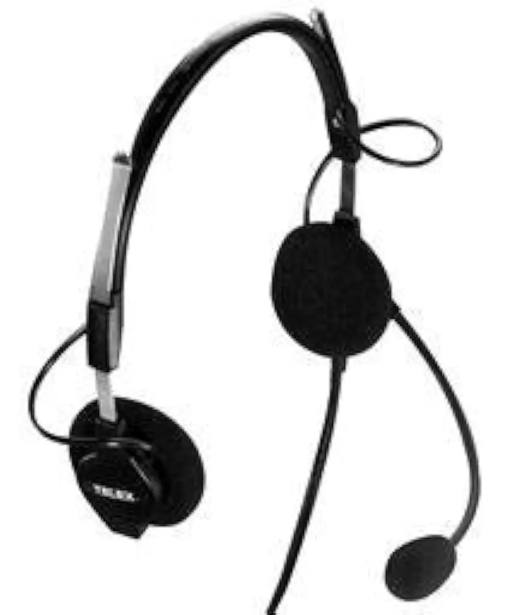 Telex Airman 750 Aviation Headset | FAA TSO Approved, Noise Cancelling, Fixed Wing GA Dual Plug - main product image
