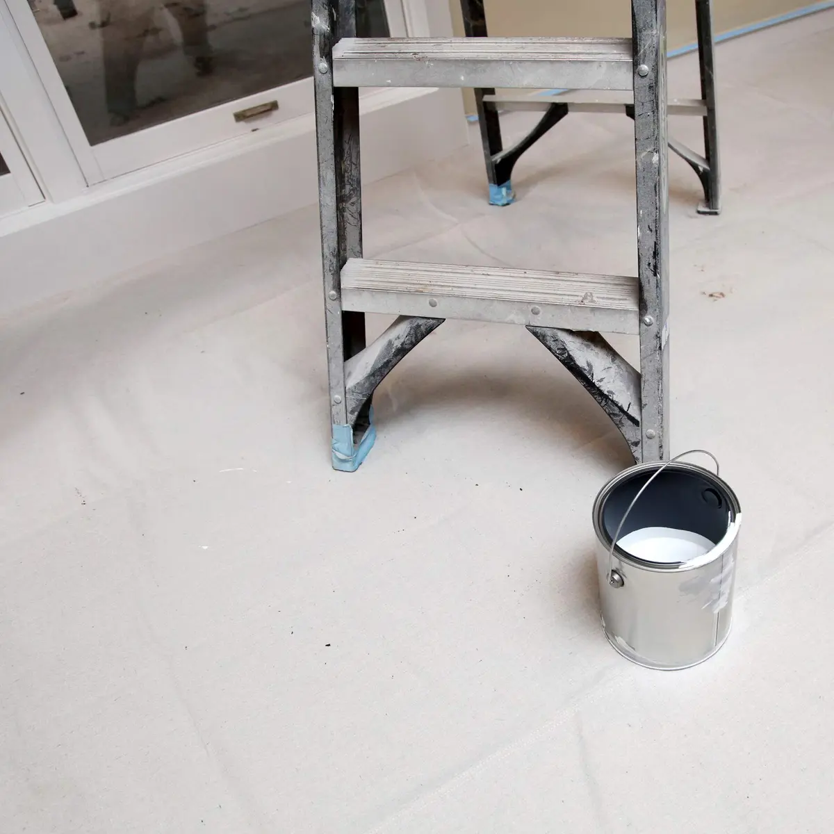 Trimaco SuperTuff Drop Cloth 9ft x 12ft Tan | Contractor Grade Canvas for Painting & DIY - view 4