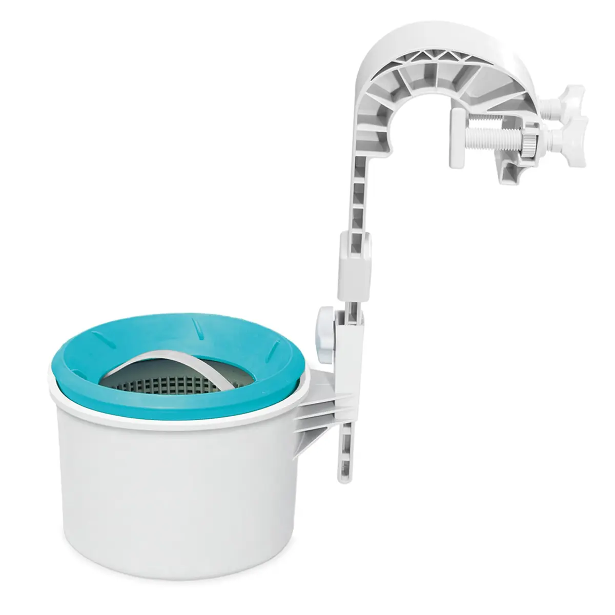 Intex Deluxe Wall Mount Pool Surface Automatic Skimmer 8.25 in L x 9.5 in W x 13 in H | Keeps Pool Clean Automatically - main product image