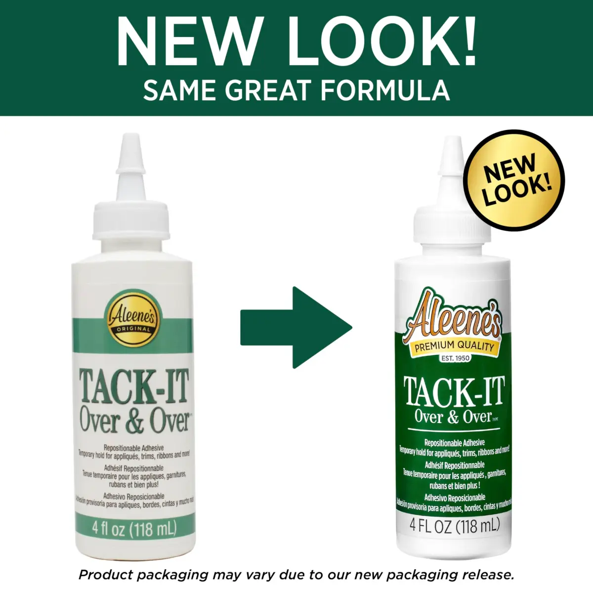Aleene's Tack-It Over & Over Liquid Glue 118ml (4 fl oz) | Repositionable Adhesive for Crafts - view 7