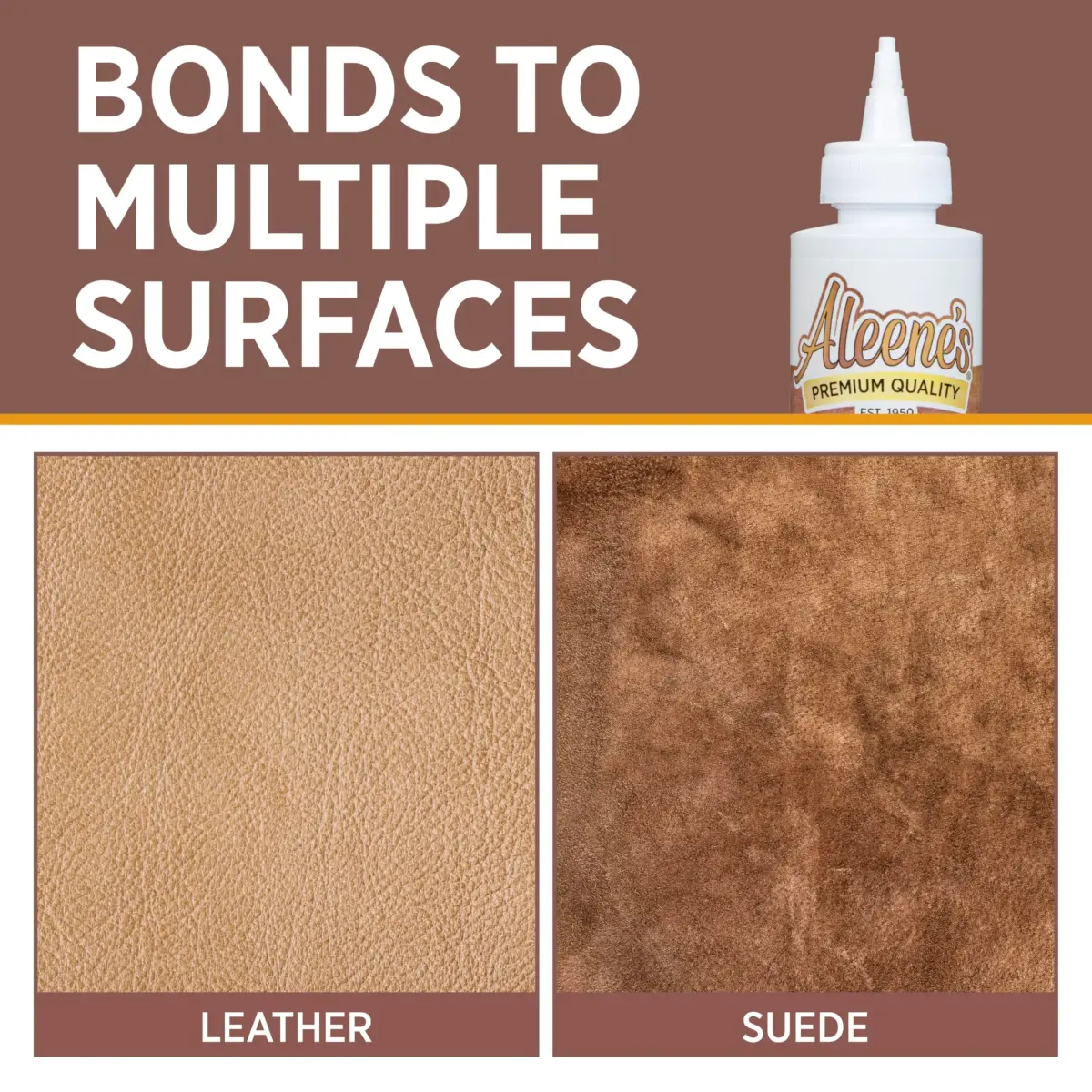 Aleene's Leather & Suede Glue 118ml (4 fl oz) | Fast-Tacking Adhesive for Crafts & Light Repairs - view 4